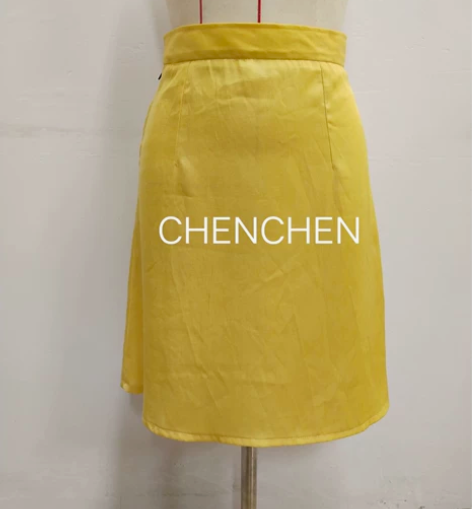 服装工艺女A字裙半身裙筒裙，天丝面料，有制...