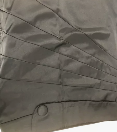 一步裙，OL，淑女，春夏秋可穿，黑色，侧拉...