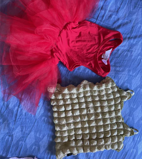 蓬蓬裙小吊带  99新 2件几乎全新￥50