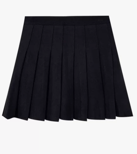 时尚简约气质半身裙高腰百褶裙2022秋季新...