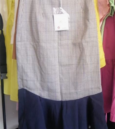 中码拼接鱼尾裙 感兴趣的话点“我想要”和我...