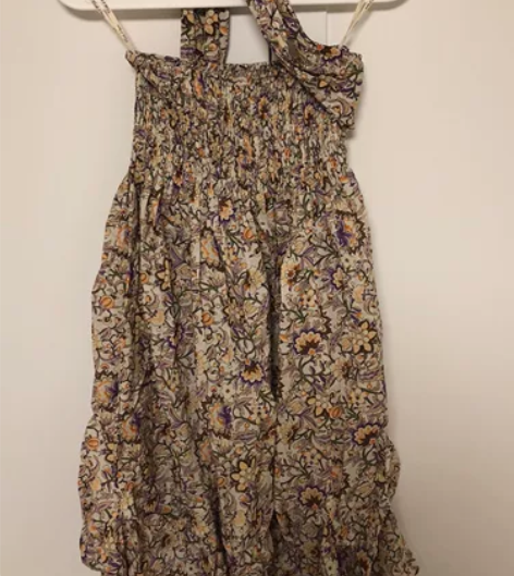 红英抹胸半身两穿花苞裙 全新正品带吊牌,实...