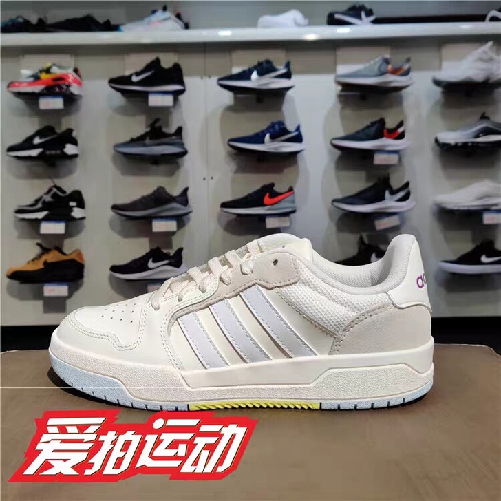 2021春正品Adidas阿迪达斯镭射拼接...