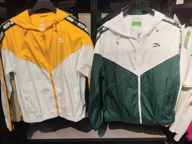 安踏外套男士运动上衣2021春夏新款开衫连...