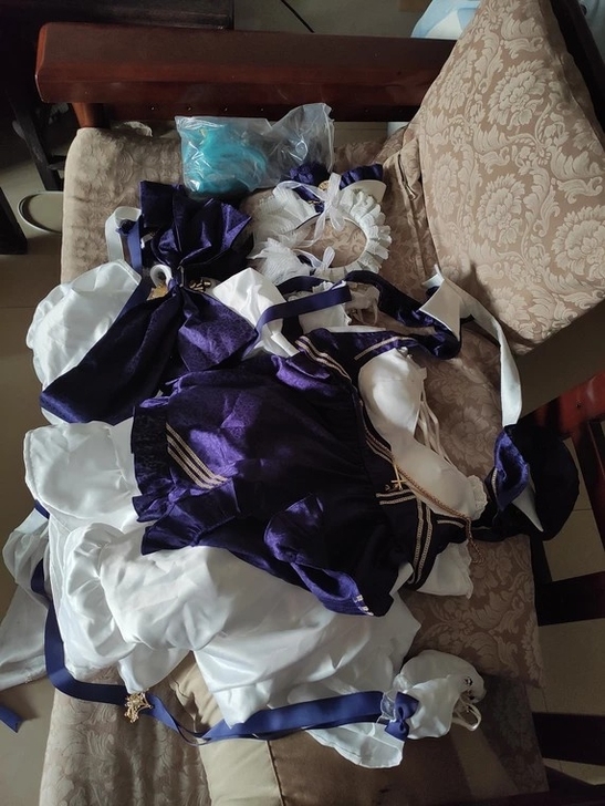 现货ICOS碧蓝航线cos服 柴郡 舰娘 ...