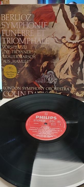 古典黑胶 柏辽兹幻想交响曲 戴维斯指挥...
