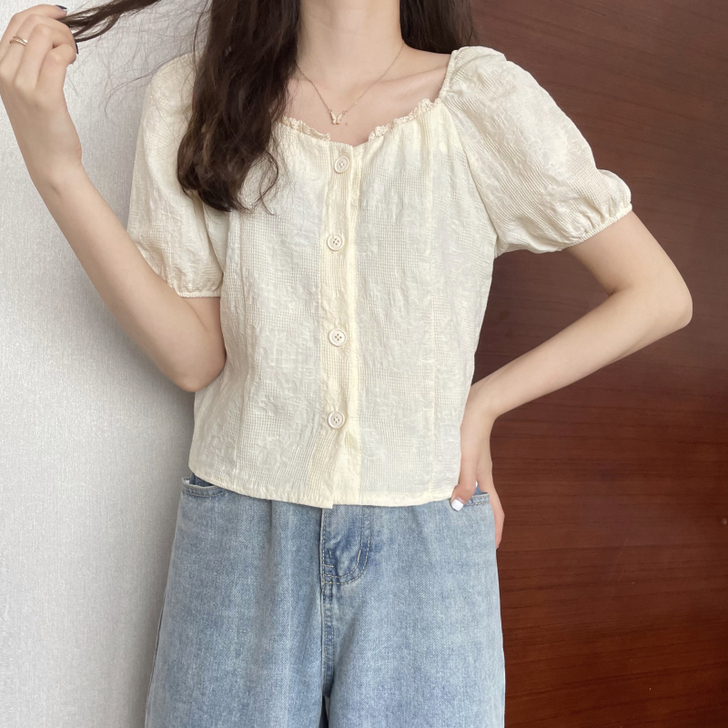 婉扮 衬衫,洗过一次,没穿过,s码