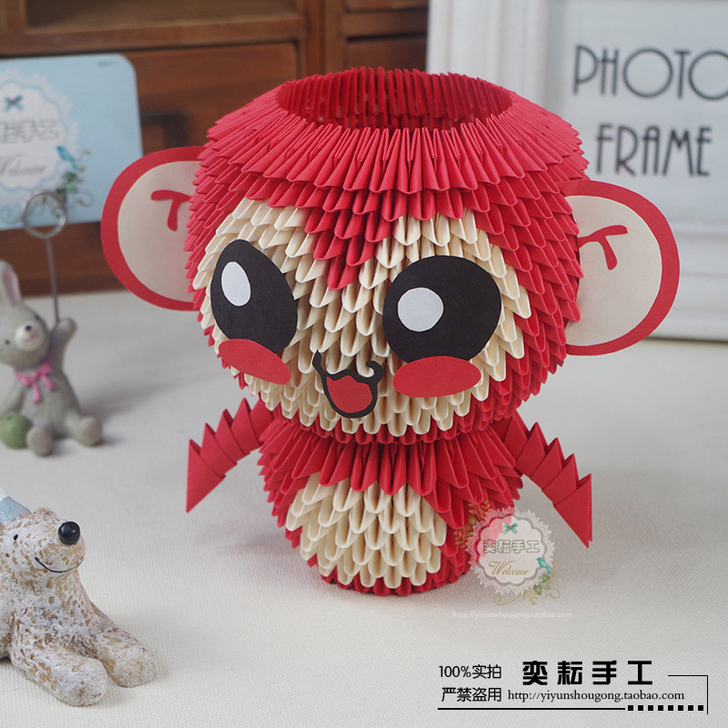 学前教育手工:三角插