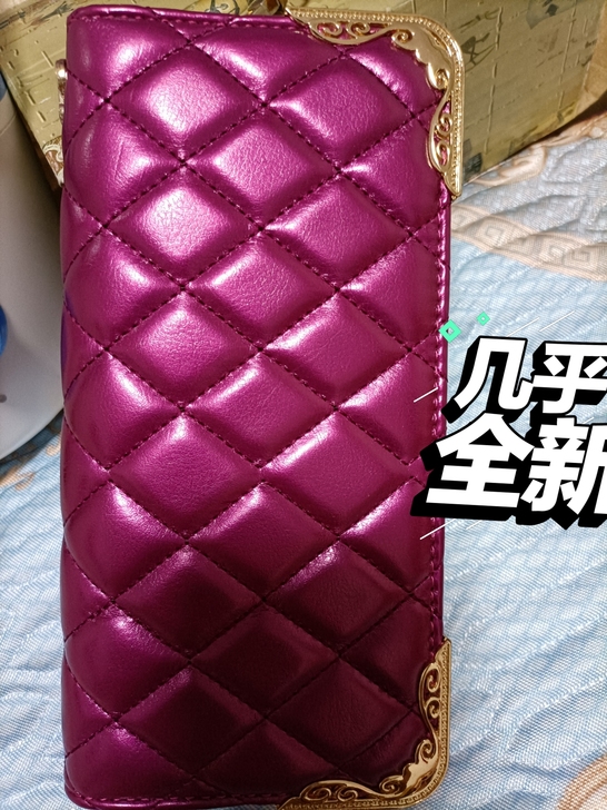 几乎全新 粉色钱包 长钱包 低价转如...
