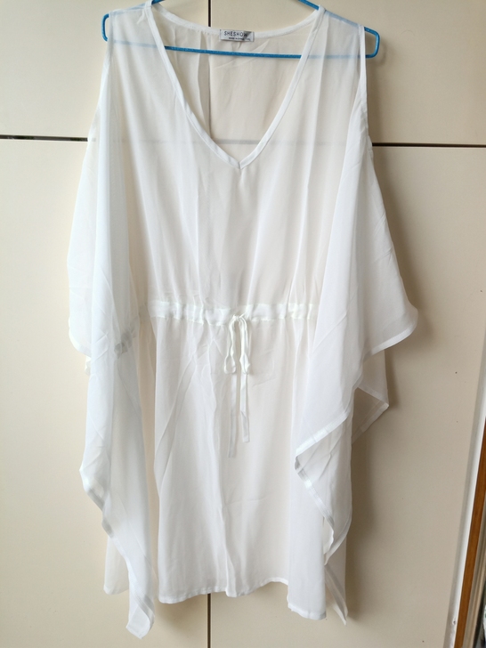 全新闲置宽松版雪纺衫，超美飘逸