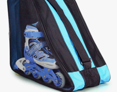 瑞士M-CRO轮滑包儿童男女轮滑背包溜冰鞋...