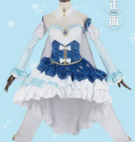 【全套有假发】初音未来cos 雪初音cos...