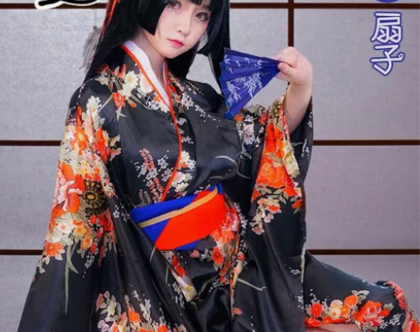 剧本杀服装日系复古和服女装地狱少女阎魔爱c...