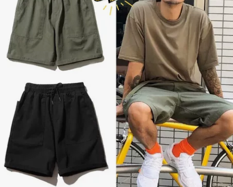 尾货清仓了 清仓了港风ins潮牌工装短裤男...