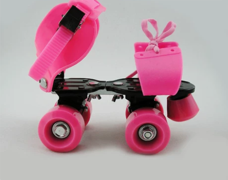 升级款儿童成人可调四轮双排轮滑鞋溜冰鞋滑板...