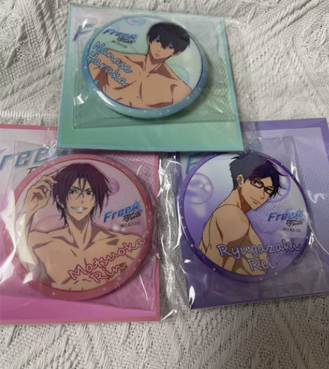 【3个】正版现货官谷free高中男子游泳部...