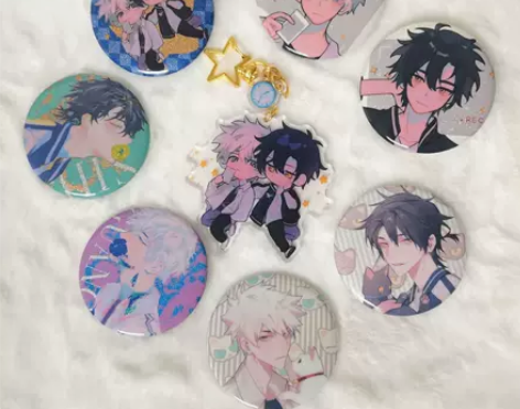 【清星河】时光代理人 徽章 挂链 感兴趣的...