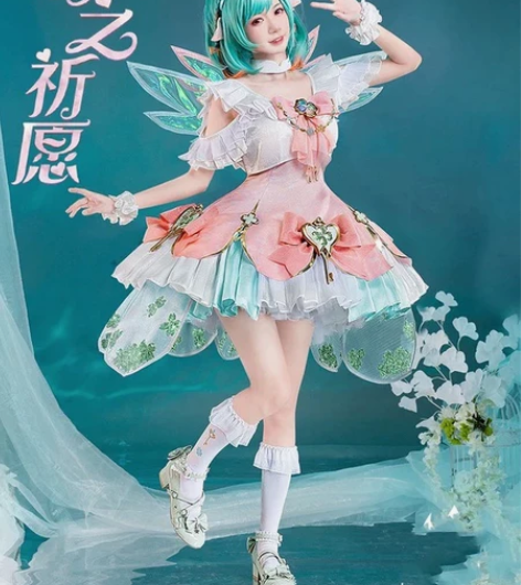 (已约换)瑶时之祈愿除法杖翅膀大全套cos...