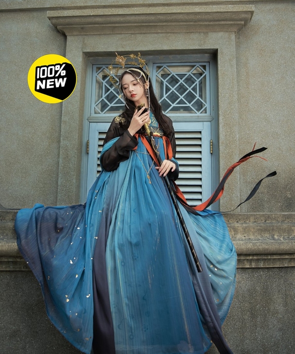 重回汉尚南时叙昙花一梦汉服女唐制直领对襟衫...