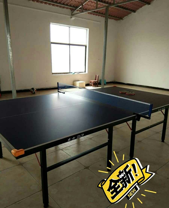 乒乓球台 可以折叠很方便