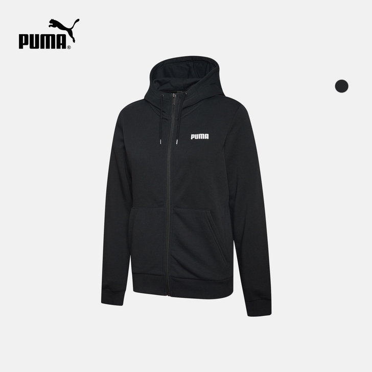 PUMA彪马官方正品 女子连帽拉链卫衣外套