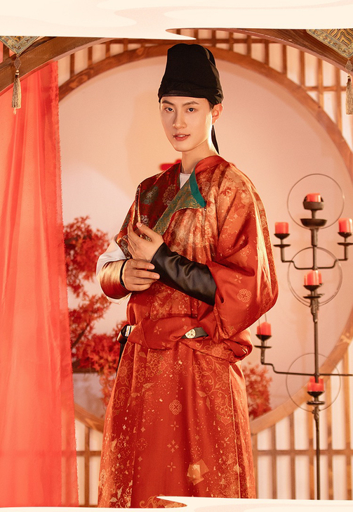 【正品汉服出租】重回汉唐男款高唐云梦唐制婚...