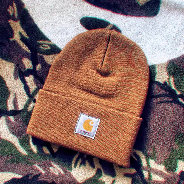 卡哈特Carhartt 冷帽，只有深棕色了...