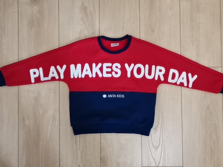 安踏kids(110/56)儿童运动长袖上...