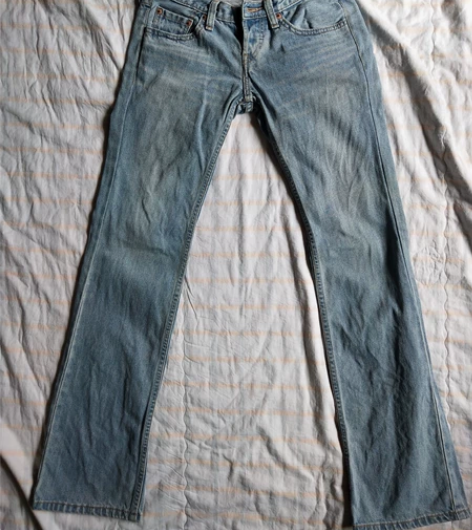 levis 李维斯 593女款牛仔裤 低腰...