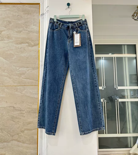 全新 蓝鲸品牌牛仔裤 直筒 阔腿裤 m码 ...