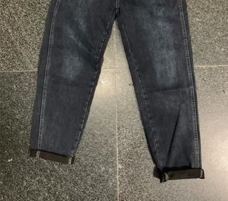 秋冬新款ins潮大码阔腿加厚毛巾底百搭高腰...