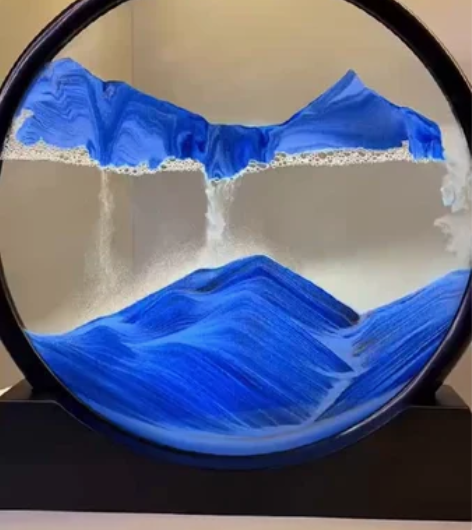 3D流沙画客厅摆件沙漏画创意立体办公室居家...