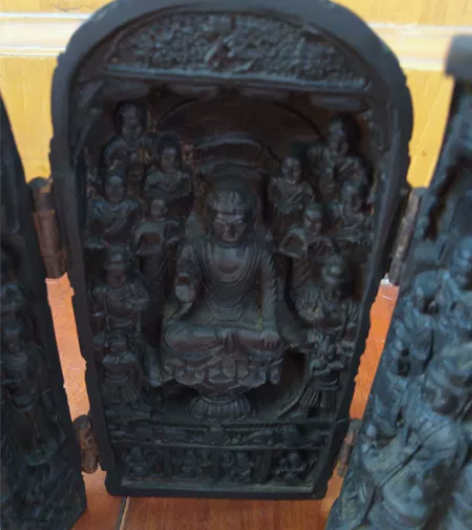 木雕佛像，老货，雕工精美 庙里放过