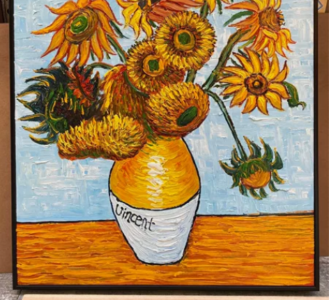 50×60cm油画，中央美院高材生画作！ ...