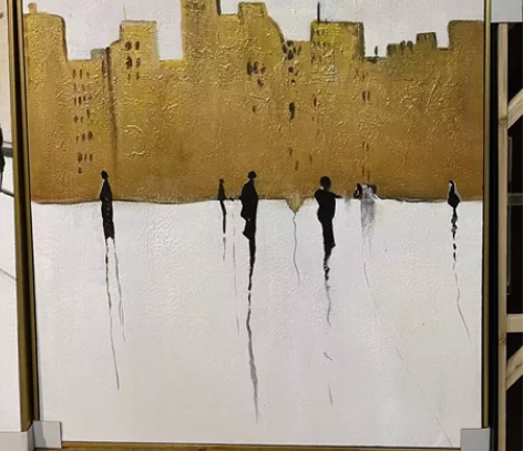 60×90cm油画，中央美院高材生画作！ ...