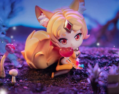 王者荣耀官方正版 魅力之狐妲己Q版手办周边...