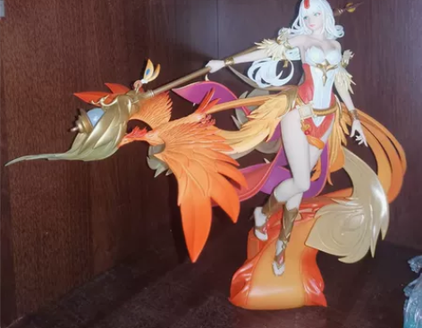 王者荣耀手办打包 王昭君凤凰于飞手办+甄姬...