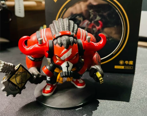 王者荣耀 五五开黑节牛魔手办 王者荣耀 荣...