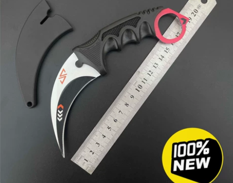 CSGO爪子刀战狼鹰爪刀户外防身随身弯刀多...