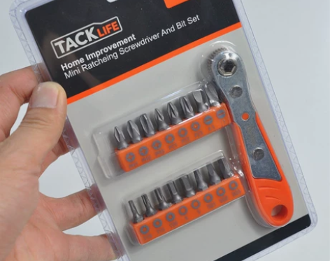 棘轮扳手螺丝刀17件套装多功能工具套装迷你...