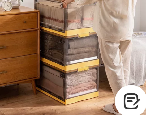 『低价处理』收纳箱收纳家用衣服被子整理箱大...