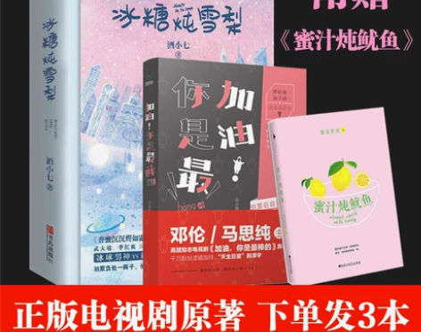电视剧原著冰糖炖雪梨小说+加油你是Z棒赠蜜...