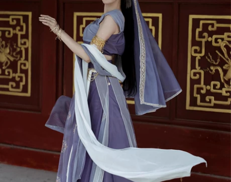 标价内慢收捌伍柒原创琼瑶公主异域风敦煌飞天...