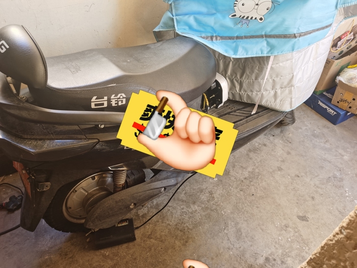 台铃电动二手车(电池新换的)