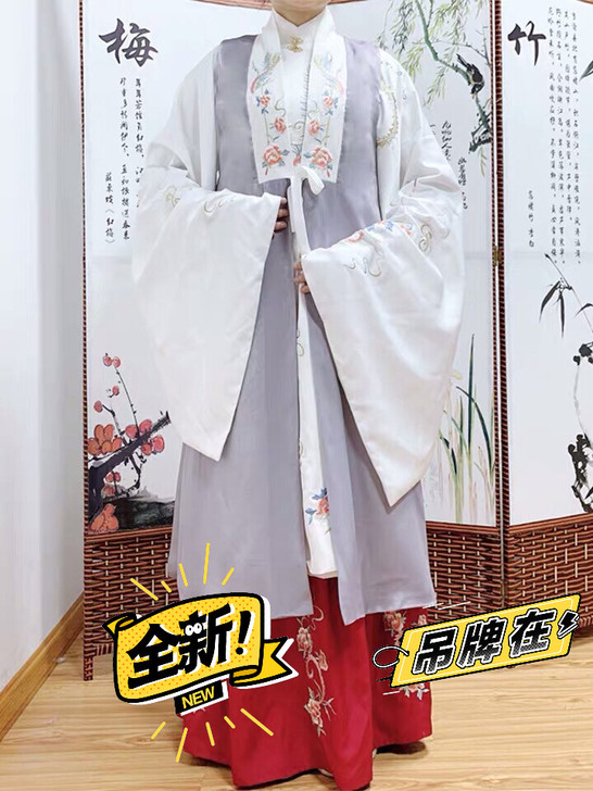 【慕仙羽比甲】慕仙姿原创明制汉服秋冬汉服长...