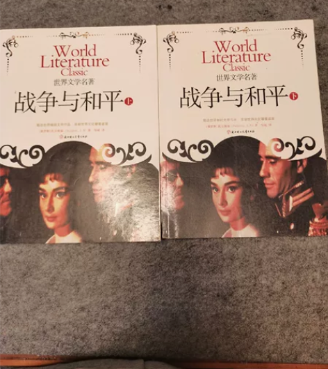 正版正版！上下册（战争与和平） 世界文学名...
