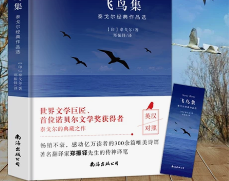 赠书签 飞鸟集 泰戈尔诗集英汉对照双语