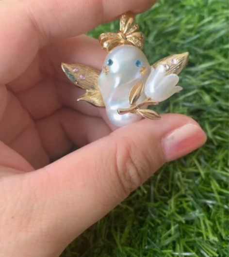 巴洛克珍珠阿飘两只,一物一价,一只花仙子,...