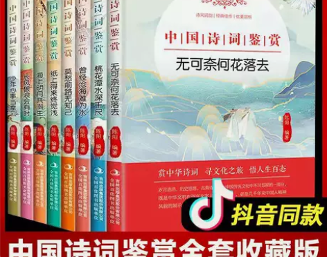 尾货清仓8册中国诗词大会唐诗宋词元曲人间词...