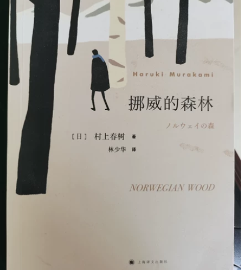 出书村上春树《挪威的森林》 可直拍